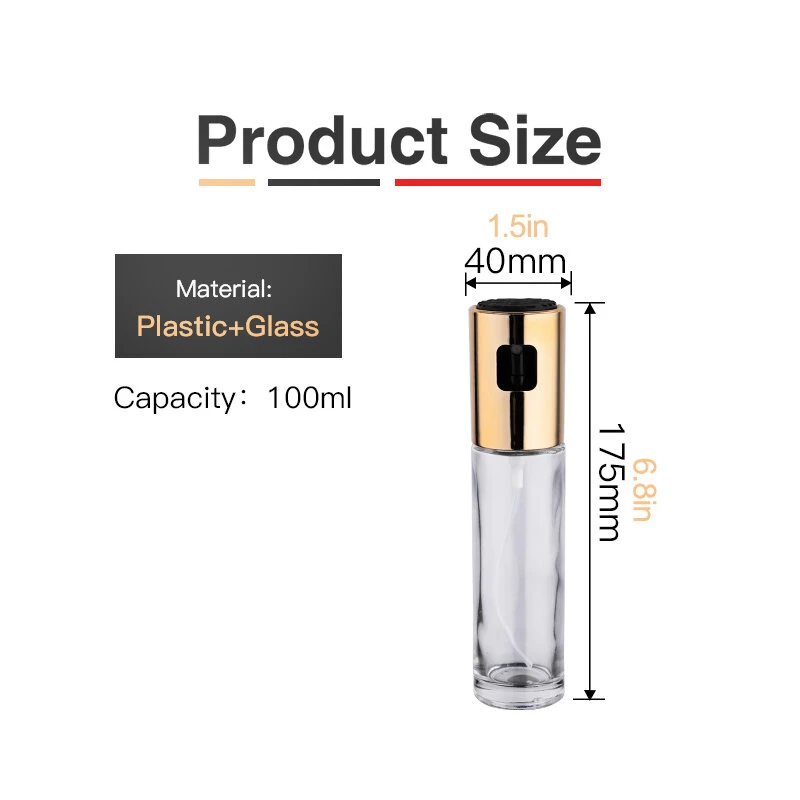 (image for) Spray Bottles Oil Sprayer Oiler Pot BBQ Barbecue Cooking Tool Can Pot Cookware Kitchen Tool ABS Olive Pump